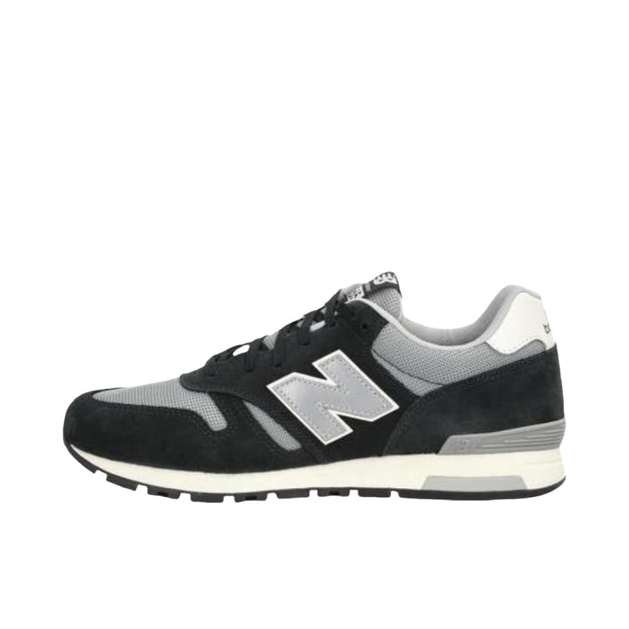 推荐商品：New Balance 565 跑鞋 防滑耐磨复古透气织物运动轻便舒适百搭休闲圆头 D宽/黑色/灰色 