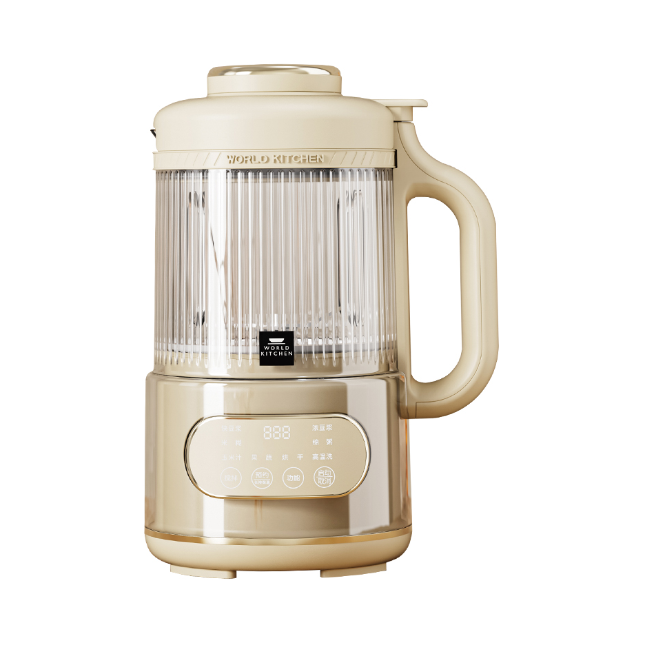 推荐商品：Corelle Brands/康宁 WK-DJJ801-KDN/KZ 0.8L 豆浆机 免煮破壁 双层隔音 透明可视