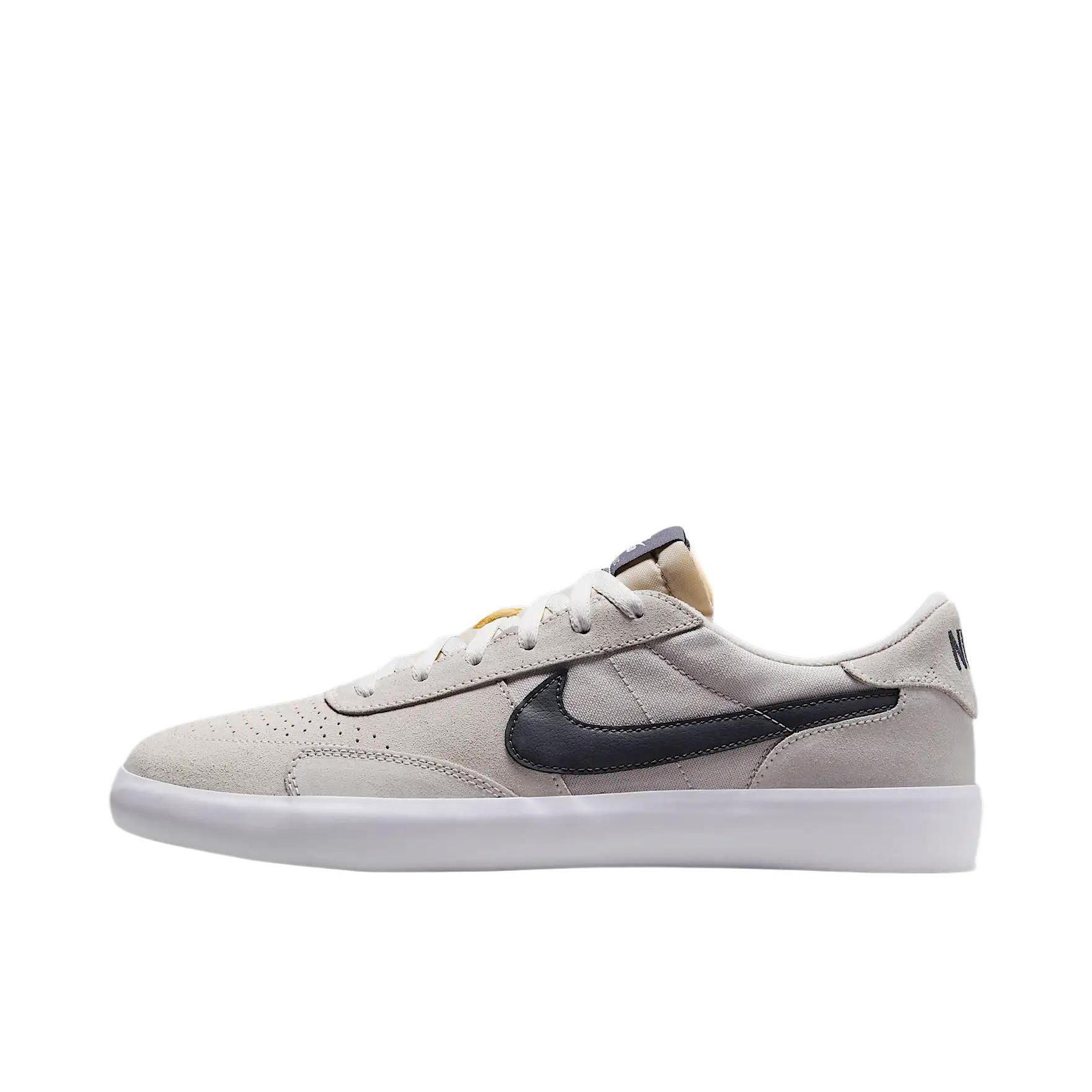 推荐商品：Nike SB Heritage Vulc 板鞋 复古轻便耐磨缓震简约舒适包裹性 灰色