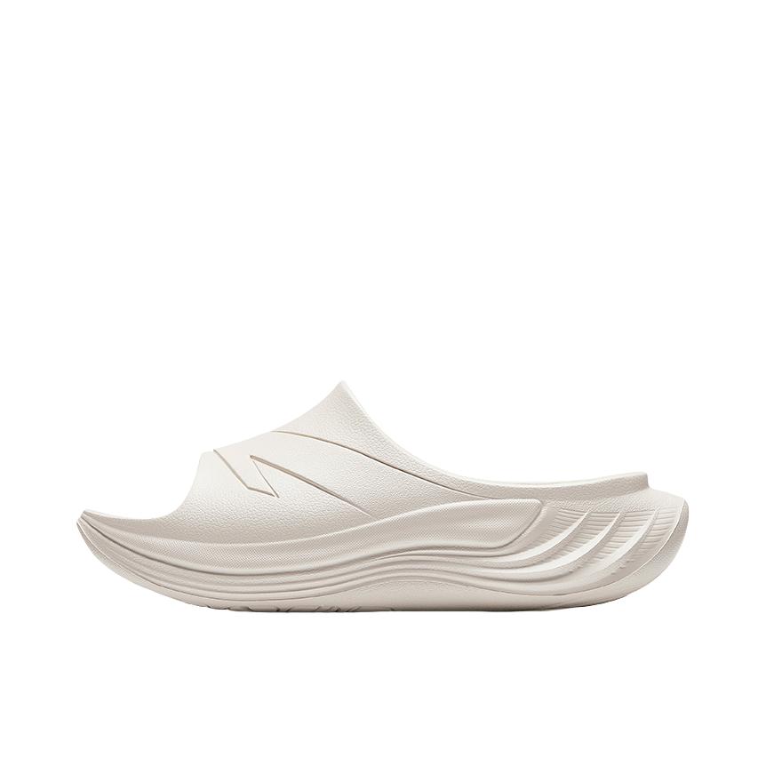 推荐商品：安踏 运动 百搭 软底 一字 经典潮流 拖鞋 122538528 男款/泥沙灰/象牙白