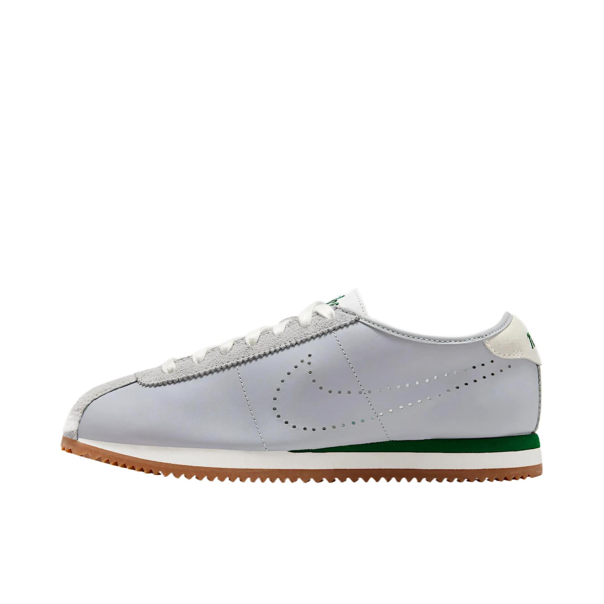 推荐商品：Nike Classic Cortez 阿甘鞋 跑鞋 防滑耐磨缓震透气轻便抓地舒适低帮耐穿贴合 女款/浅灰色