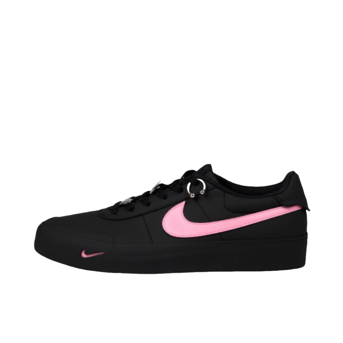 推荐商品：【定制球鞋】 Nike Court Shot 板鞋 时尚百搭防滑耐磨轻便复古 哑光/黑色/粉色