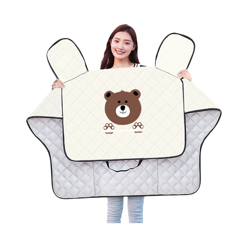 推荐商品：DF XIONG/顶峰熊 防晒隔热 防水 四季通用 薄款 电动车挡风被