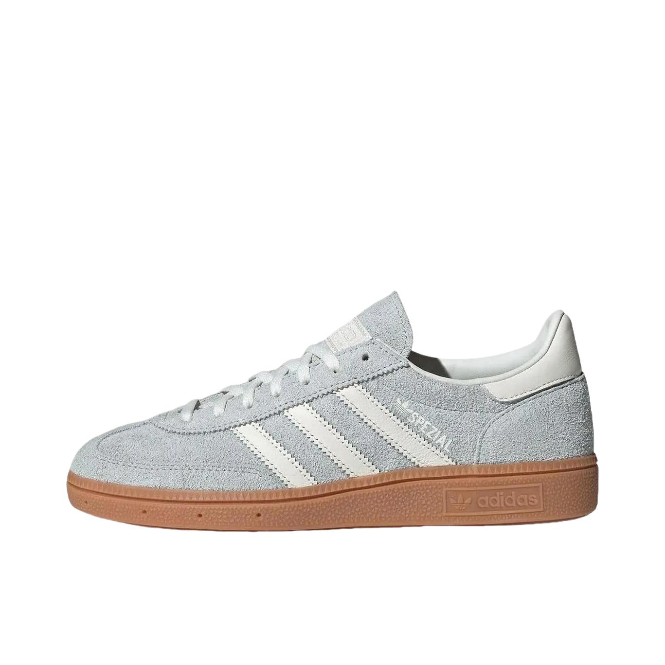 推荐商品：adidas Originals Handball Spezial 薄底鞋 T头鞋 德训鞋 板鞋 简约百搭复古轻便防滑耐磨贴合圆头耐穿 女款/灰色