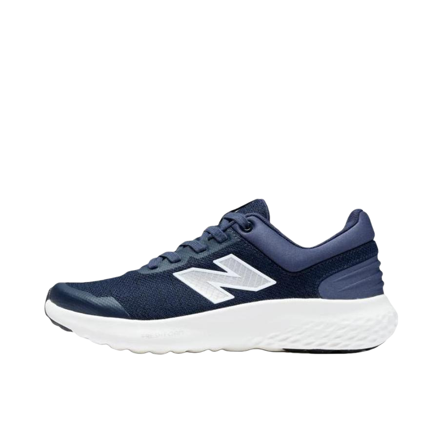 推荐商品：New Balance Fresh Foam Ralaxa V4 Lc4 轻便减震 防滑耐磨 低帮 马拉松 跑鞋 4E宽/蓝色