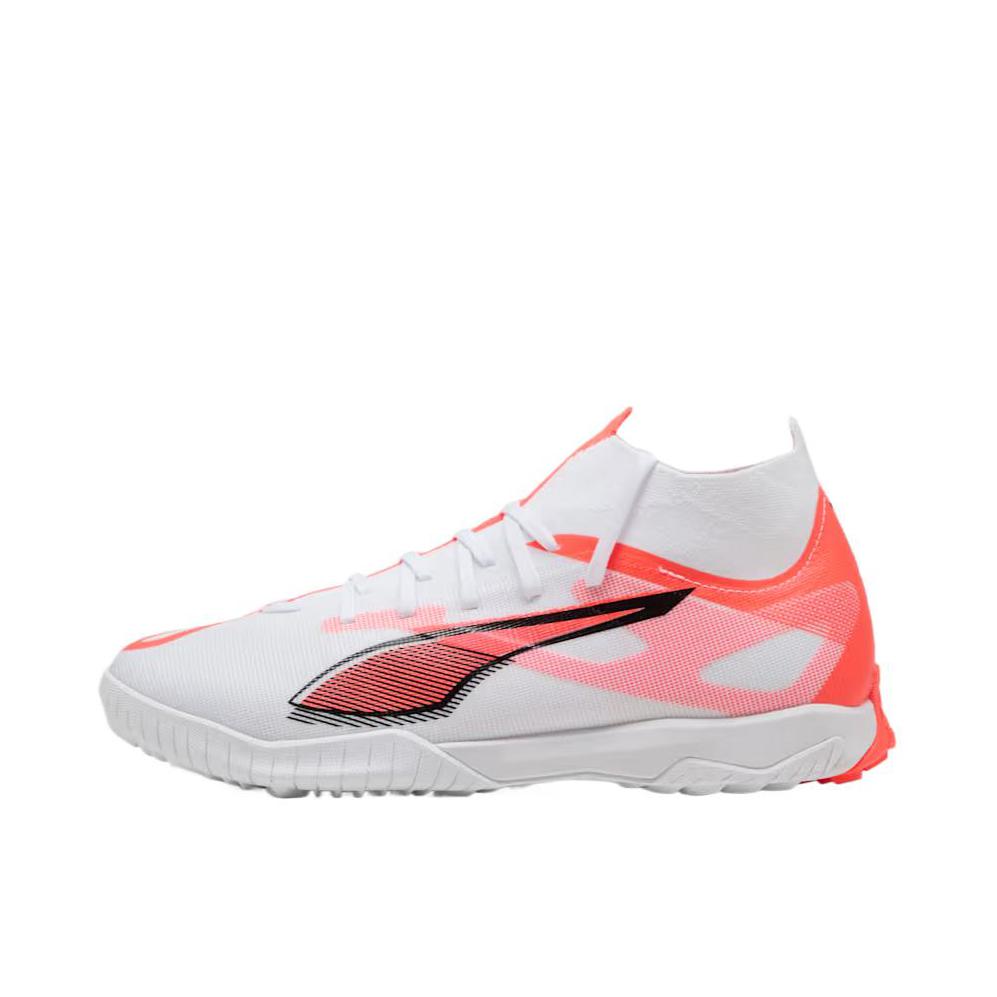 推荐商品：Puma/彪马  Ultra 5 Match TT  舒适轻便 防滑耐磨 人造草地 碎钉 胶质 百搭  足球鞋 钉鞋 白色/红色