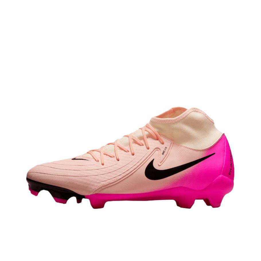 推荐商品：Nike Phantom Luna 2 ACADEMY MG 中端 胶质短钉 舒适轻便 防滑耐磨 透气 足球鞋 粉色