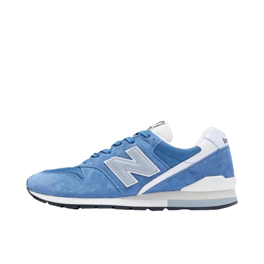 推荐商品：New Balance 996 织物 时尚复古 减震轻便 防滑耐磨 舒适透气 支撑 包裹性 增高 薄底 马拉松 人造革 防水 慢跑 运动休闲鞋 D宽/蓝色
