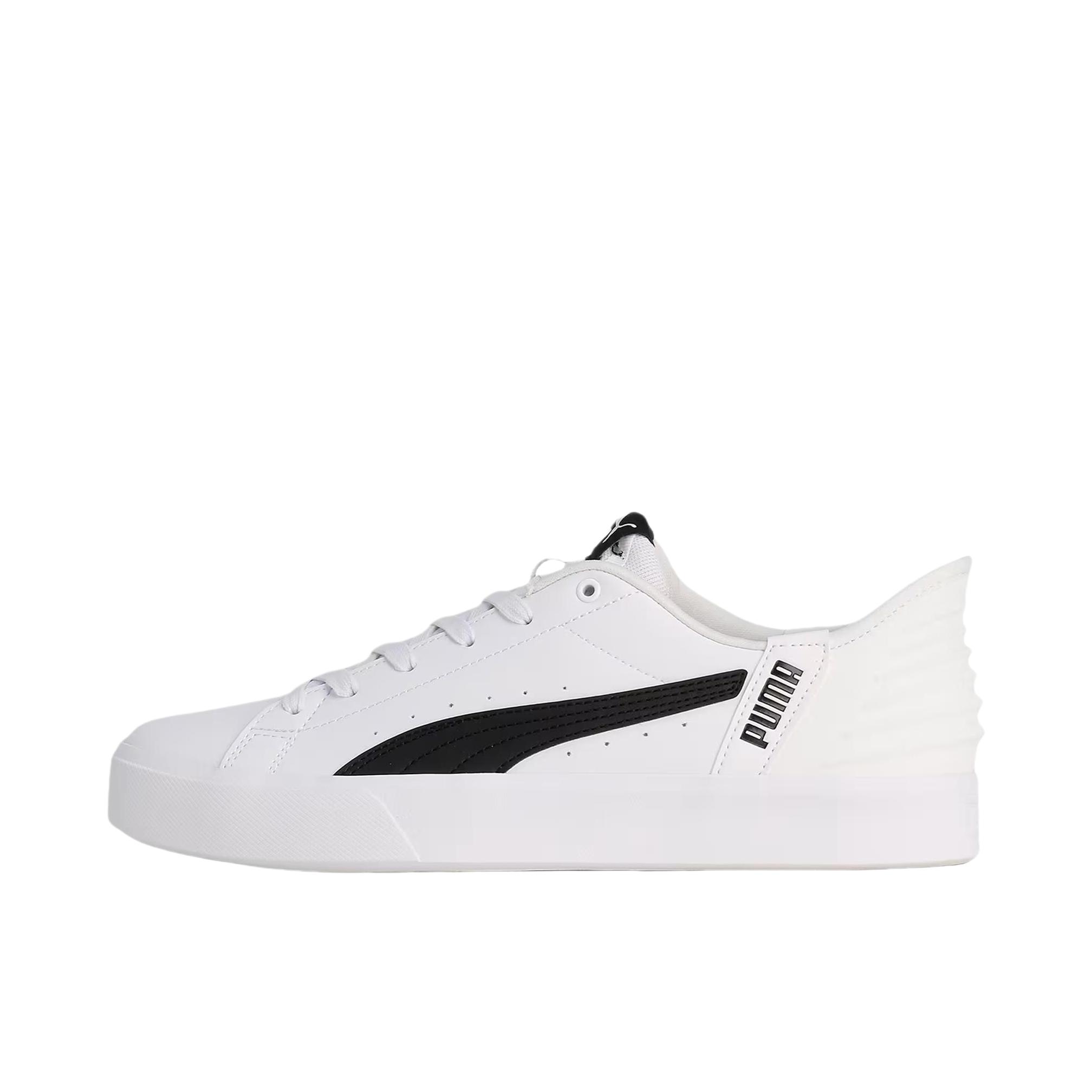 推荐商品：Puma/彪马 V Court ease-in 百搭 简约 低帮 圆头 板鞋 白色/黑色