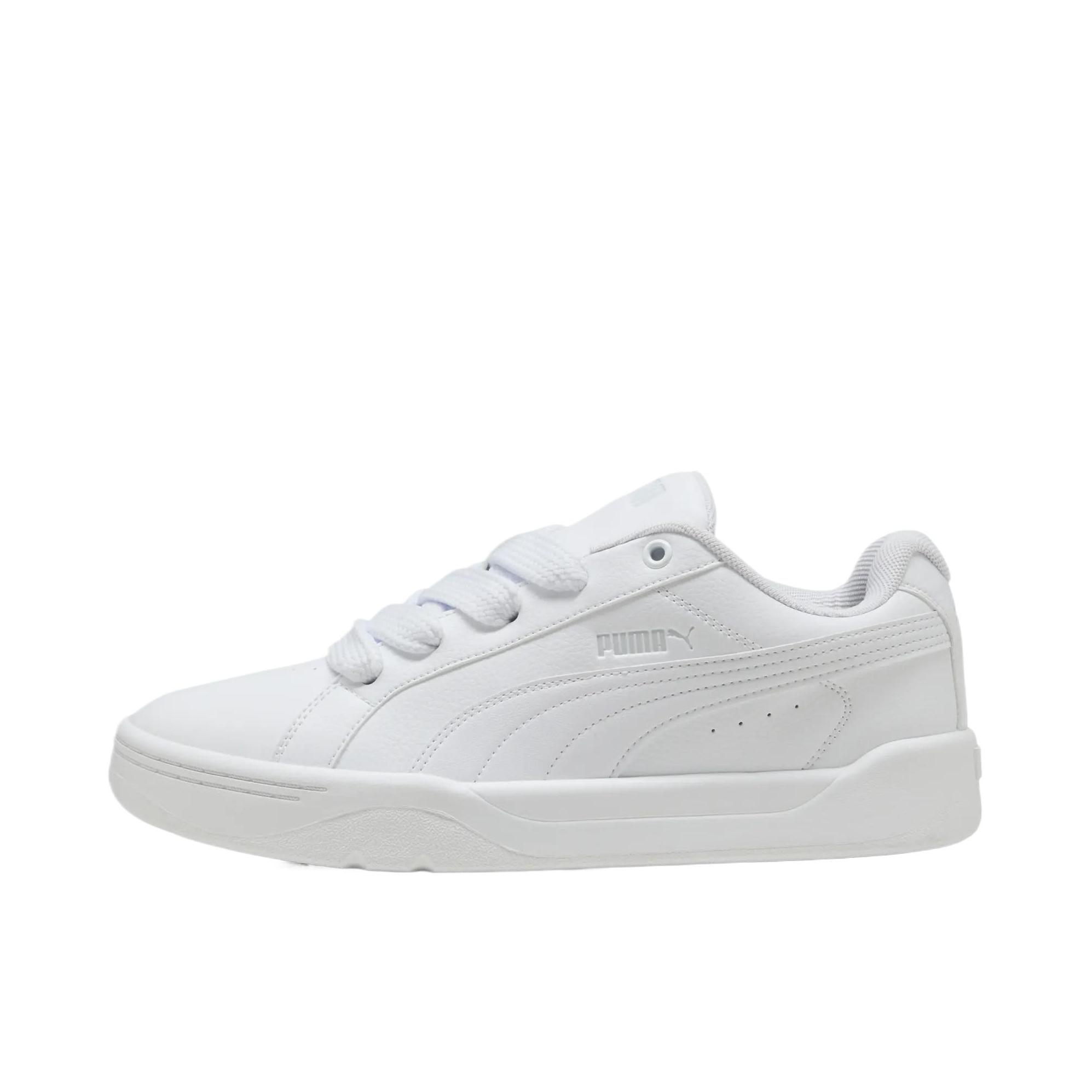 推荐商品：Puma/彪马 Park Lifestyle Yeezy 板鞋 低帮复古轻便防滑减震滑支撑 白色