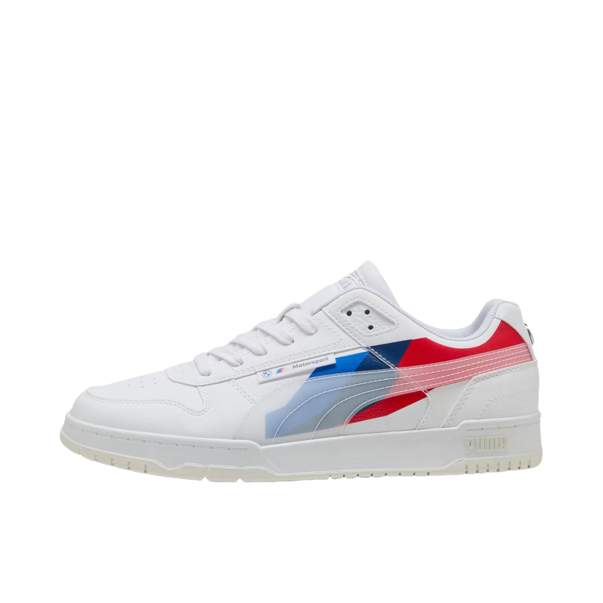 推荐商品：Puma/彪马 RBD Game 板鞋 时尚潮流轻便透气防滑耐磨复古休闲薄底篮球风 BMW M Motorsport联名/白色 