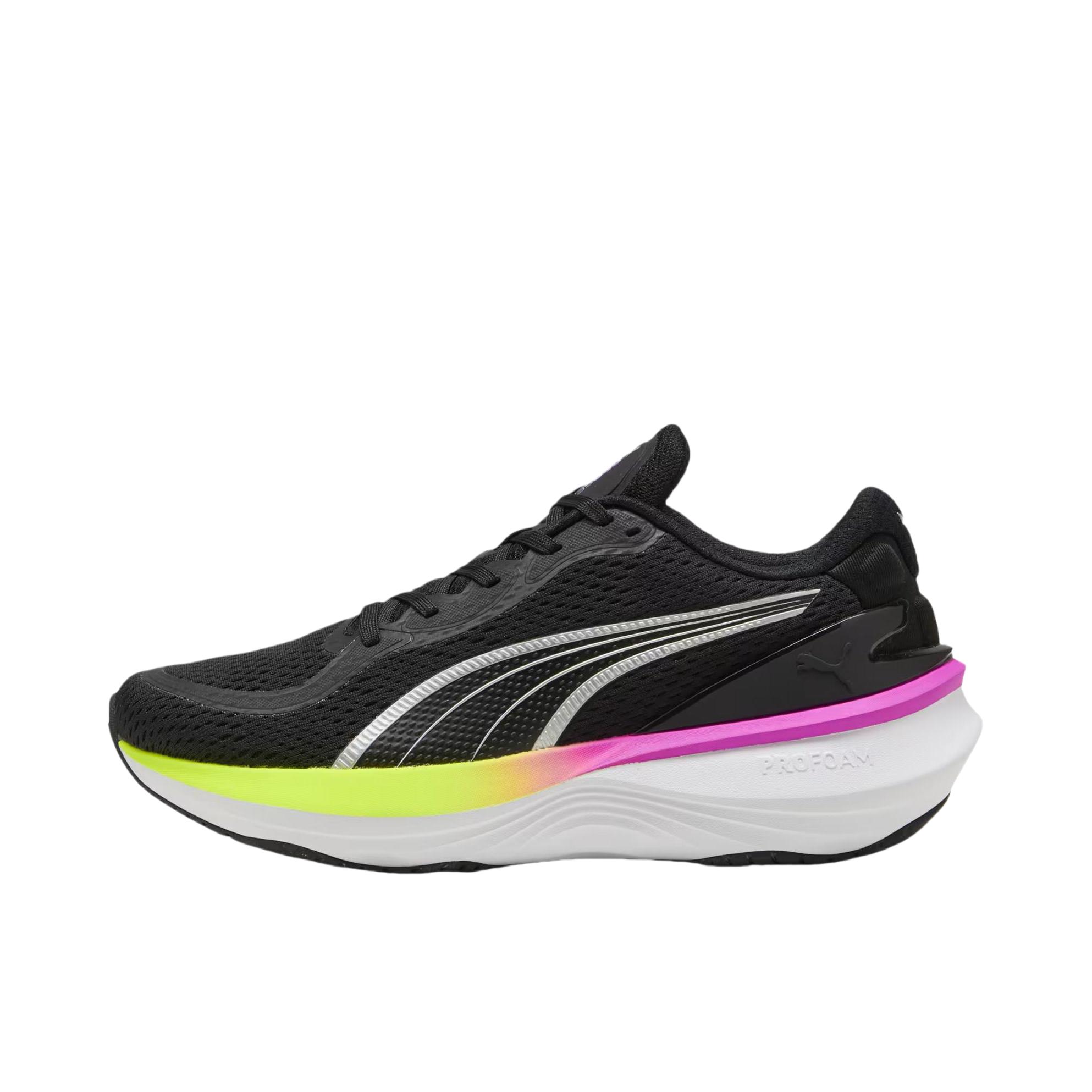 推荐商品：Puma/彪马 SCEND PRO 2 缓震 防滑 慢跑 网面 系带 跑鞋 黑色/白色