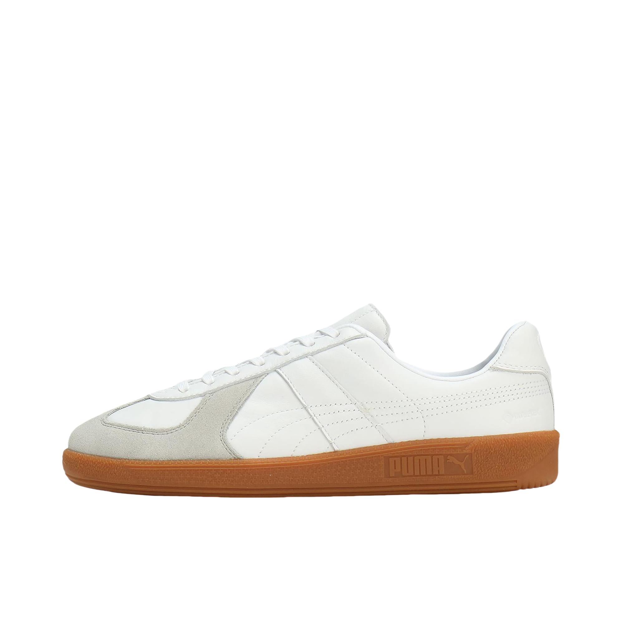 推荐商品：Puma/彪马 Army Trainer T头鞋 德训鞋 板鞋 轻便防水复古圆头网球风 BLUE BLUE JAPAN联名/白色/灰色