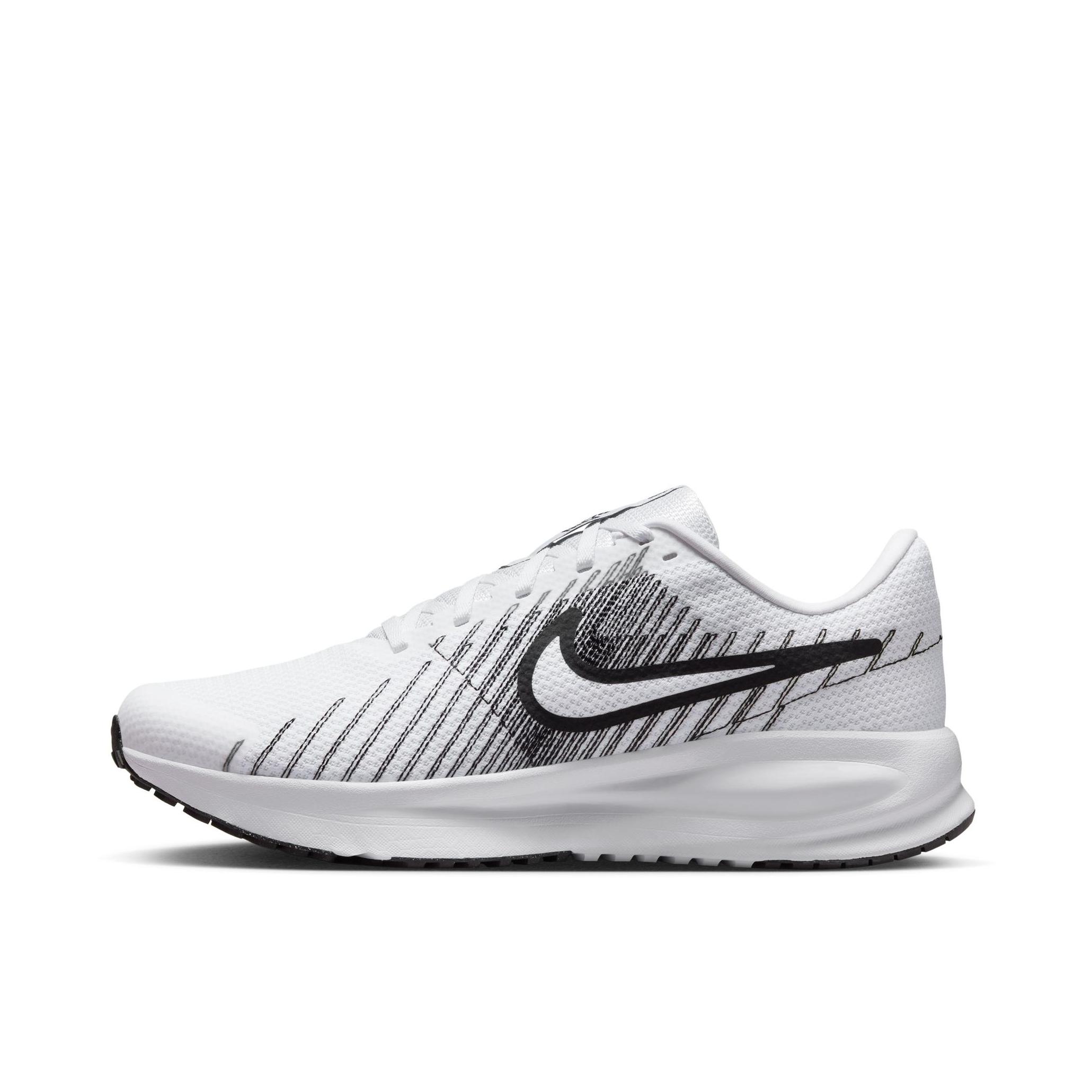 推荐商品：Nike RUN DEFY 跑鞋 低帮减震防滑耐磨系带平底抓地舒适百搭 白色