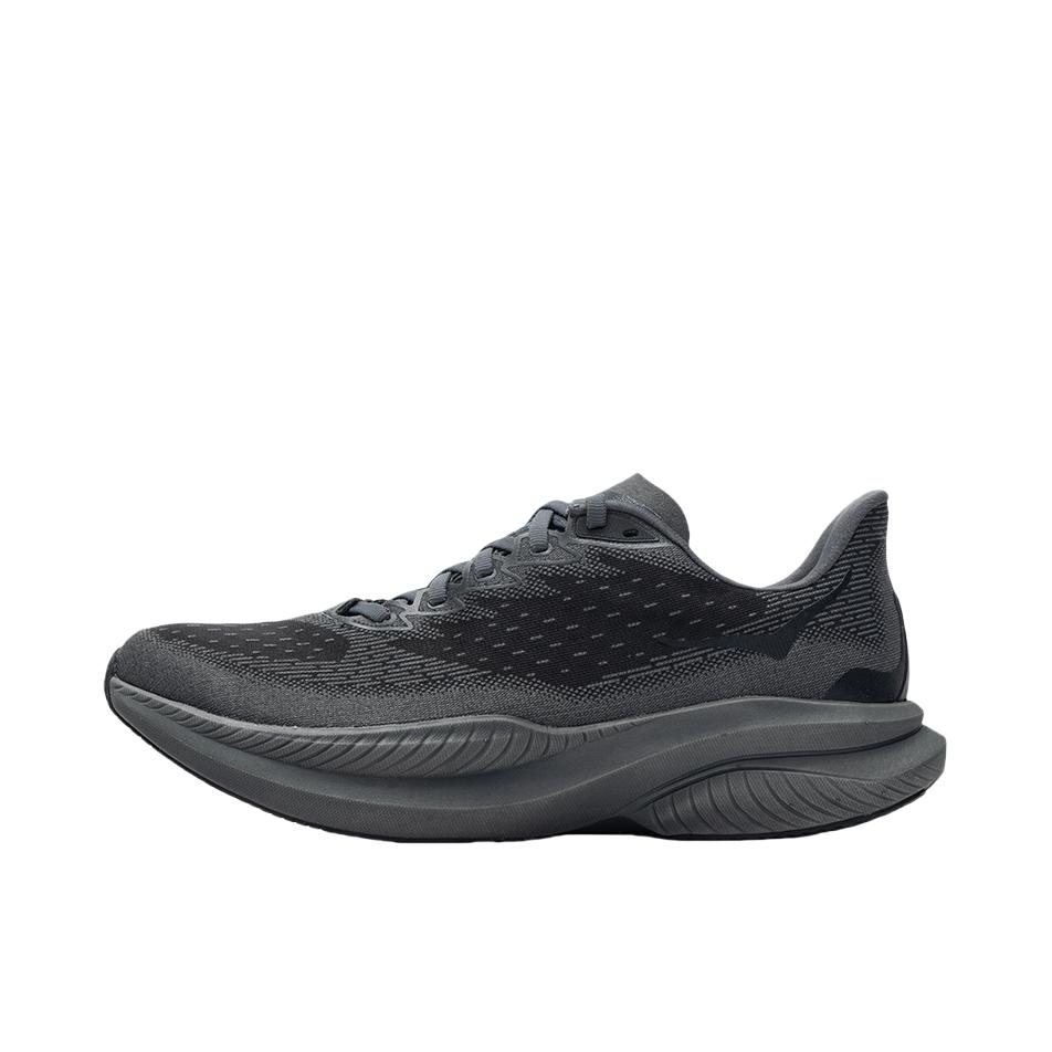 推荐商品：HOKA ONE ONE  MACH 6  舒适百搭 防滑耐磨 透气轻便 织物  跑鞋 LA特别版/黑色