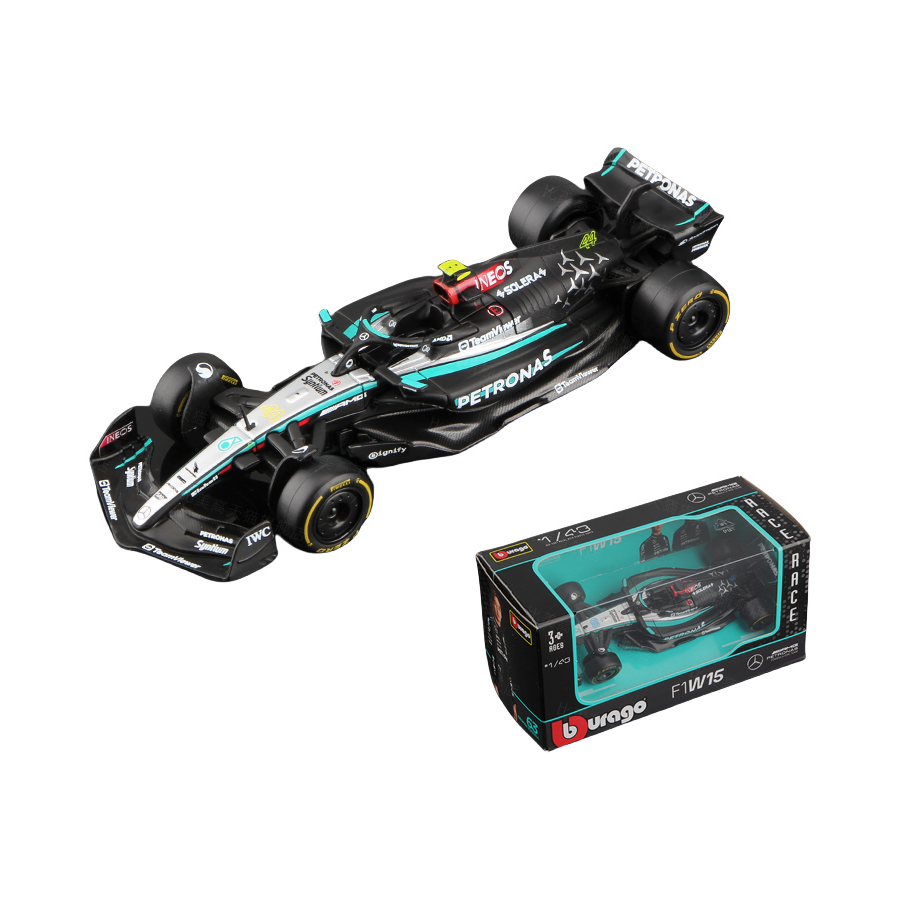 推荐商品：比美高 1:43 奔驰F1 W15 方程式合金车 赛车 成品模型