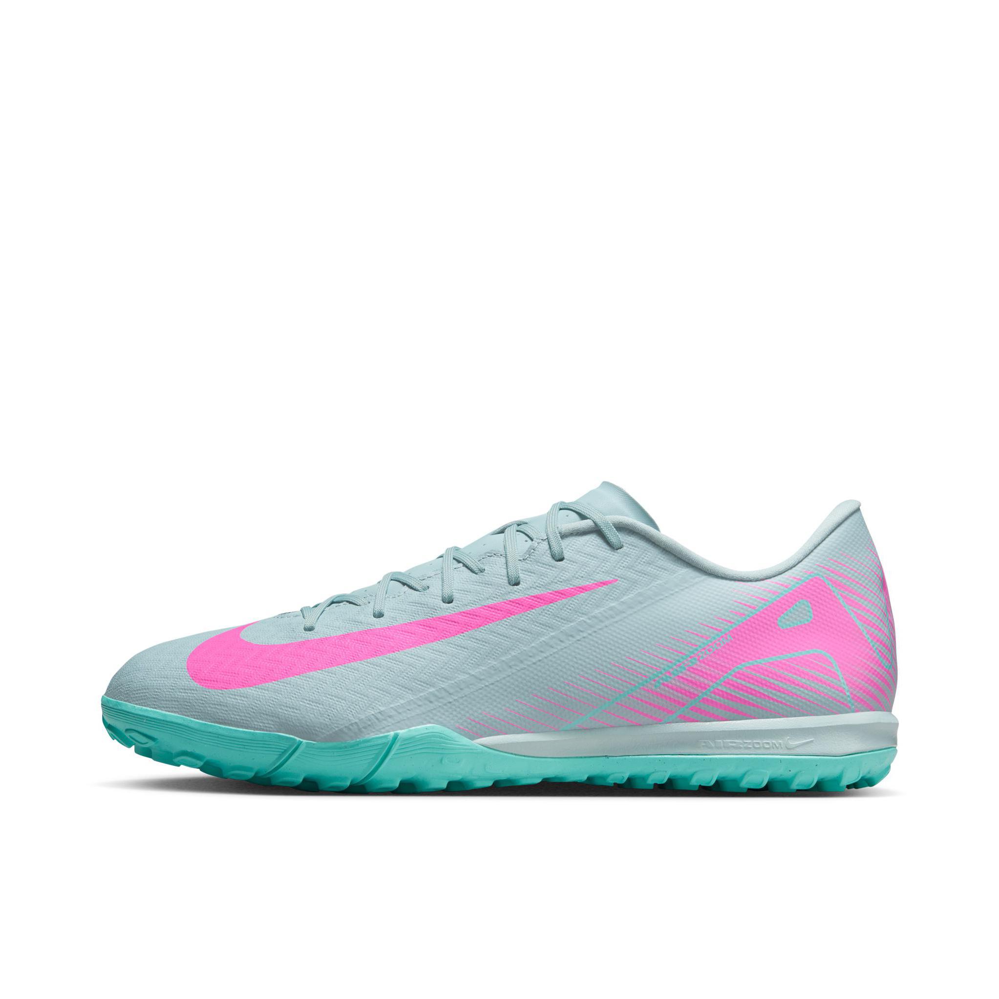 推荐商品：Nike Vapor 16 Academy TF 足球鞋 中端胶质碎钉人造草地防滑耐磨 浅蓝色