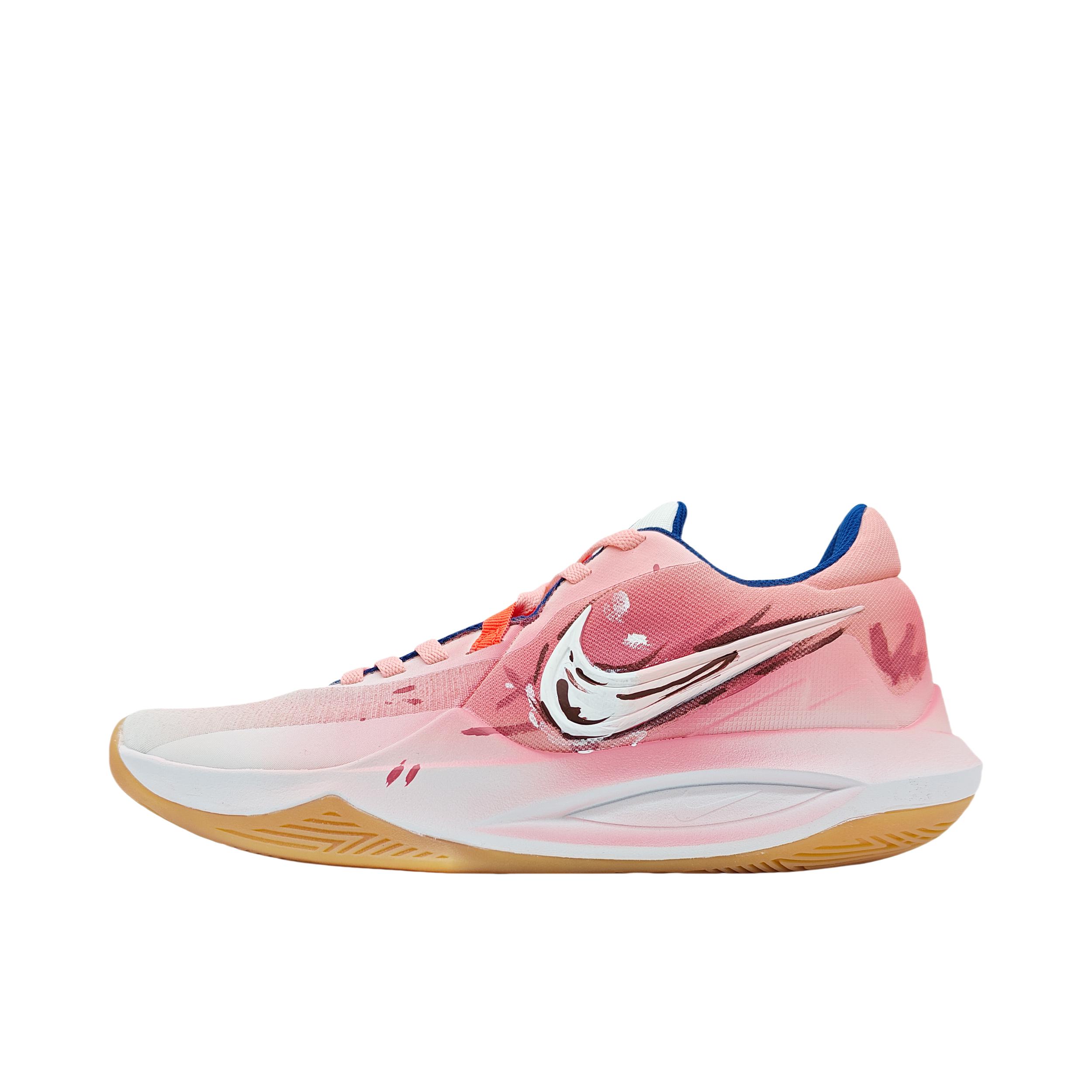 推荐商品：【定制球鞋】Nike Precision 6 篮球鞋 舒适减震防滑耐磨低帮系带支撑潮流时尚百搭 烽火