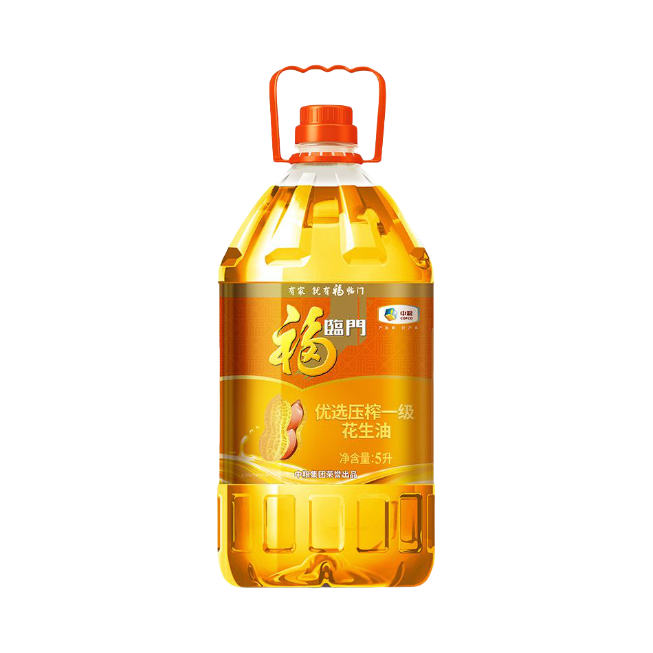 推荐商品：中粮 福临门 优选 压榨一级 花生油