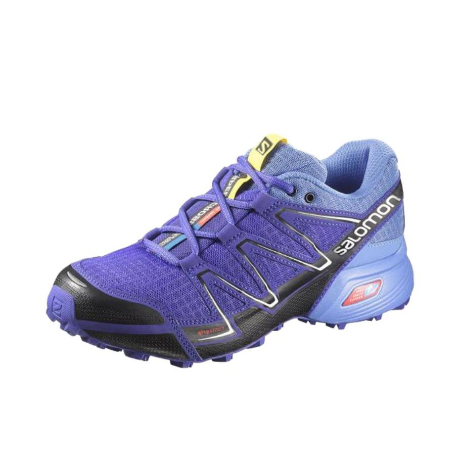 推荐商品：Salomon/萨洛蒙 Speedcross Vario 2 GTX 减震轻便 防滑耐磨 系带 舒适百搭 跑鞋 女款/紫色 
