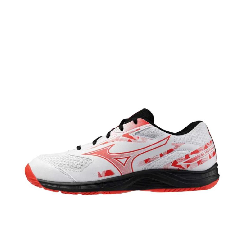 推荐商品：Mizuno/美津浓 Sky Blaster 防滑耐磨 运动休闲鞋 红色/白色