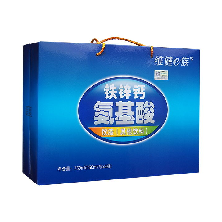推荐商品：维健e族 铁锌钙氨基酸口服液 礼盒装
