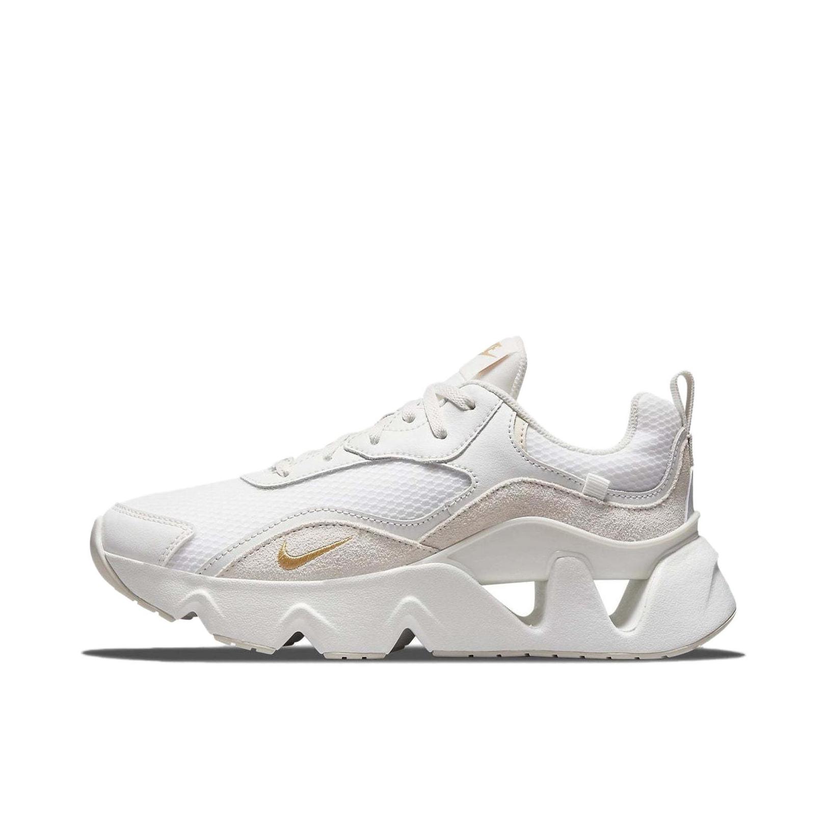 推荐商品：Nike RYZ 365 2 跑鞋 缓震耐磨轻便透气休闲舒适运动厚底织物支撑合成革 米白