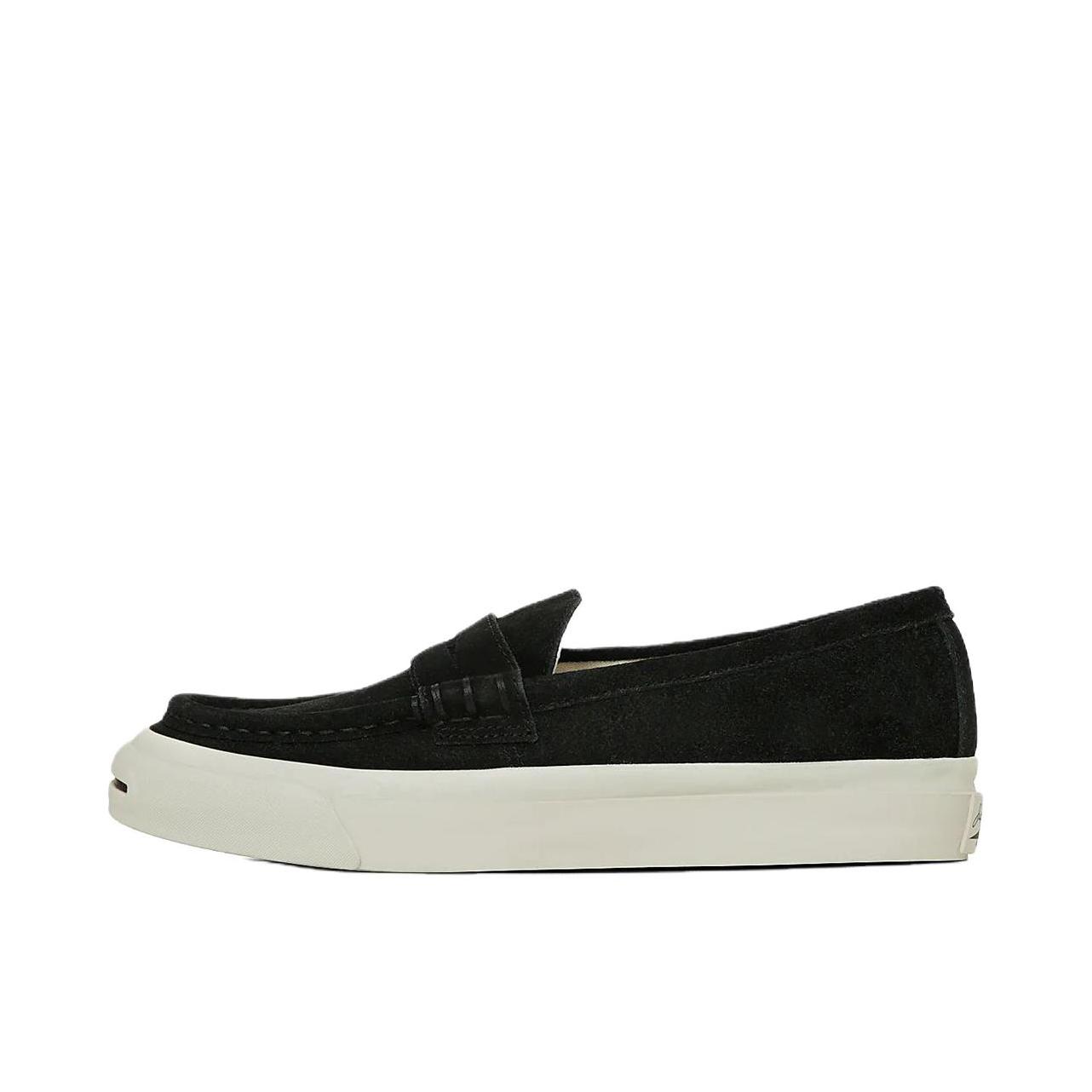 推荐商品：Converse/匡威 Jack Purcell SLIP-ON 柔软 防滑 低帮 圆头 帆布鞋 Graphpaper联名/黑色