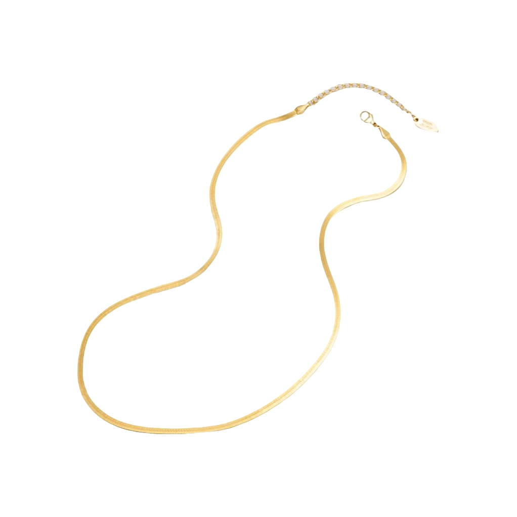 推荐商品：AmberLollipop/安铂洛利 蛇骨14k金项链 ABL2307081093