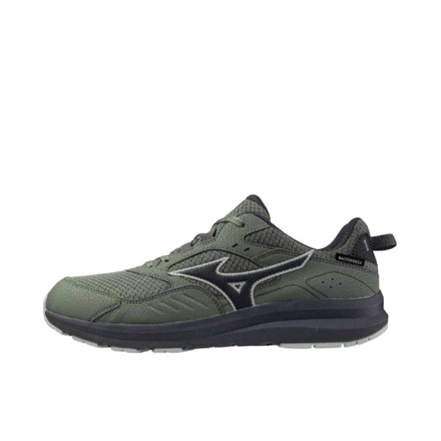 推荐商品：Mizuno/美津浓  Wave Freeride  防滑耐磨 轻便透气 圆头 舒适百搭  跑鞋 深绿色