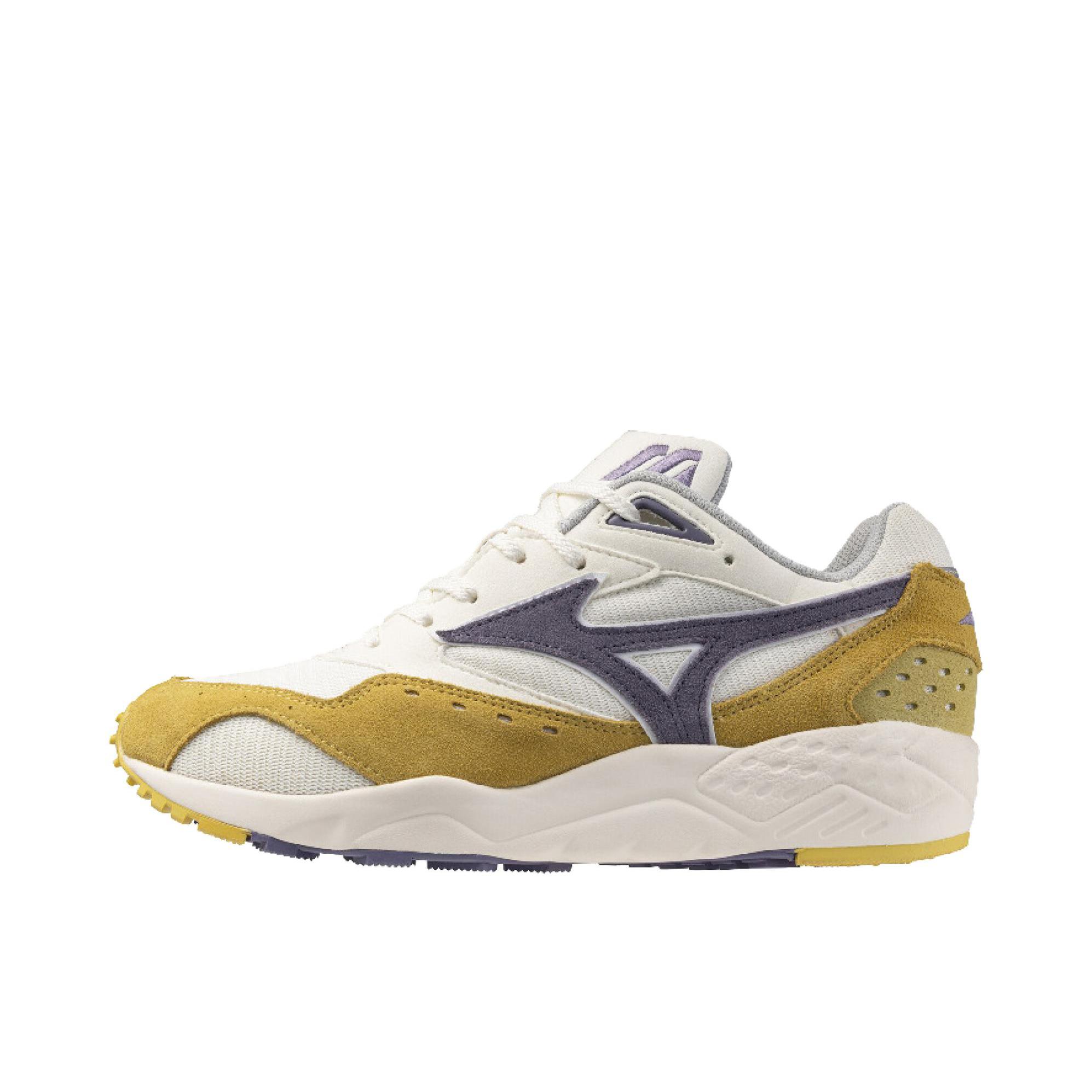 推荐商品：Mizuno/美津浓 Contender 舒适减震 防滑耐磨 轻便透气 复古百搭 跑鞋 白色/黄色/紫色