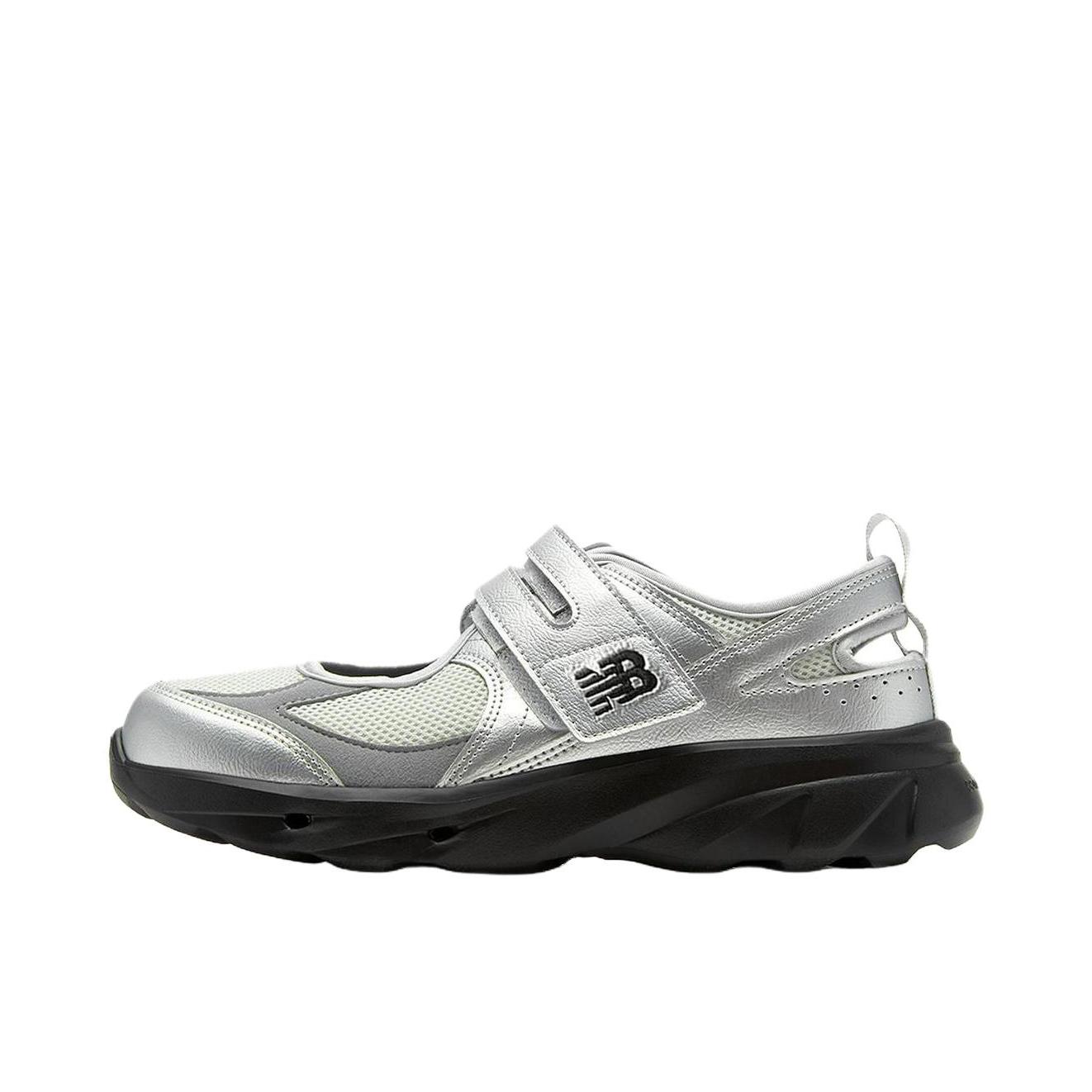 推荐商品：New Balance 440 柔软 透气 轻便 低帮 玛丽珍 运动休闲鞋 M宽/女款/银色