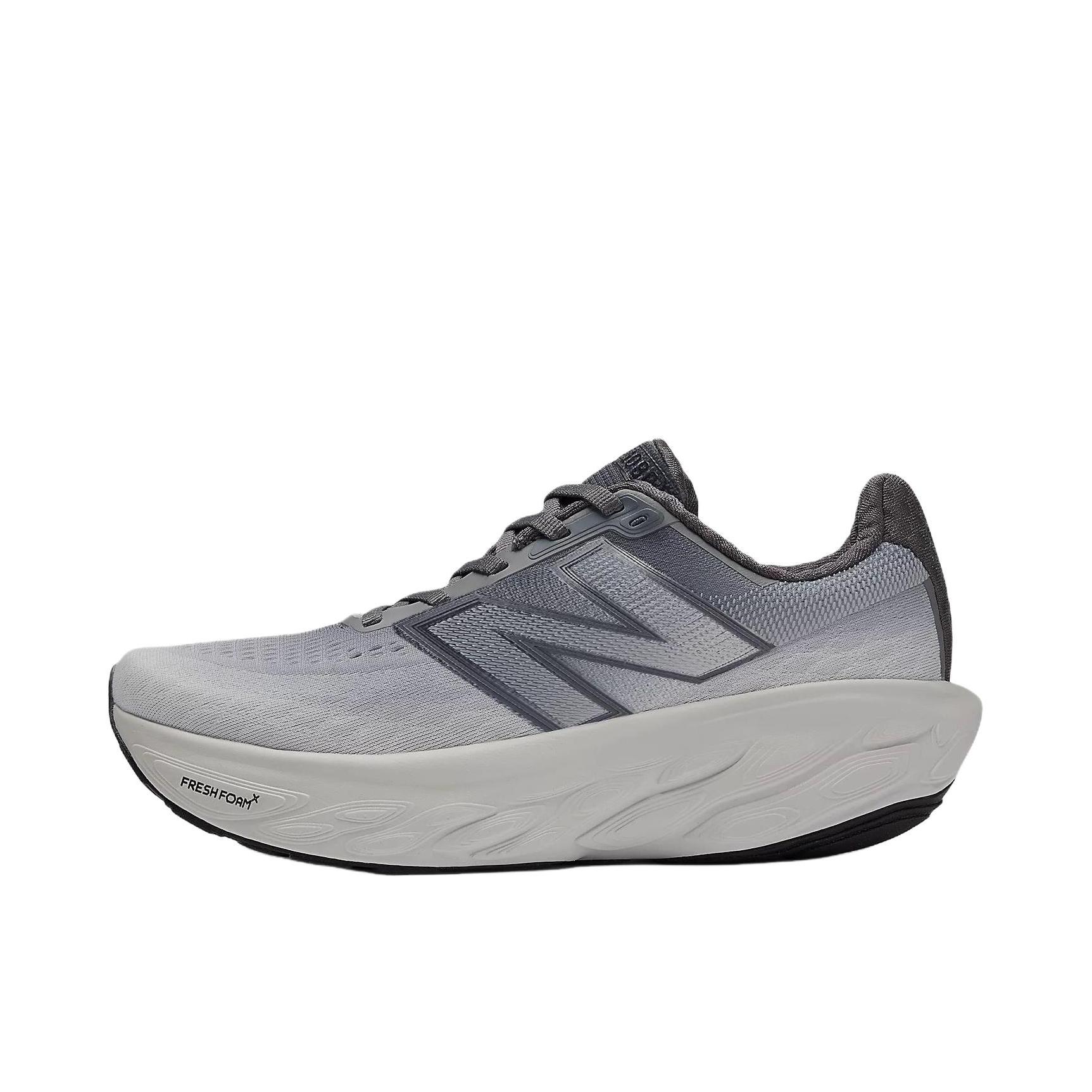 推荐商品：New Balance Fresh Foam X 1080 v14 跑鞋 舒适缓震防滑耐磨轻便低帮百搭简约轻量慢跑支撑半马 B宽/女款/灰色