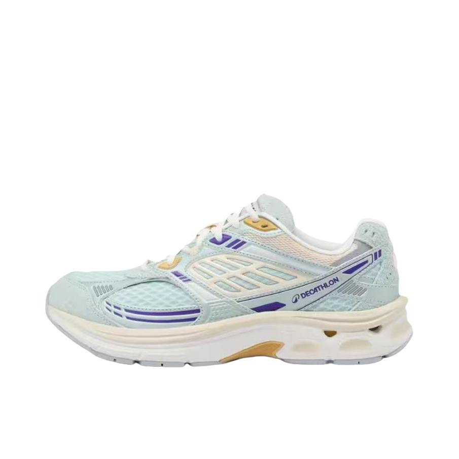 推荐商品：Decathlon/迪卡侬 防滑 低帮 系带 圆头 跑鞋 8913381 TETSUNORI联名/青瓷色