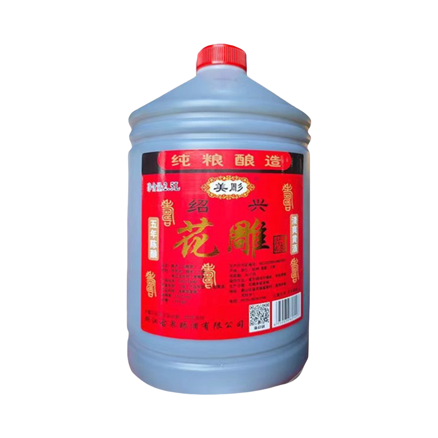 推荐商品：美彫 五年陈酿 黄酒 2.5L 10度 桶装