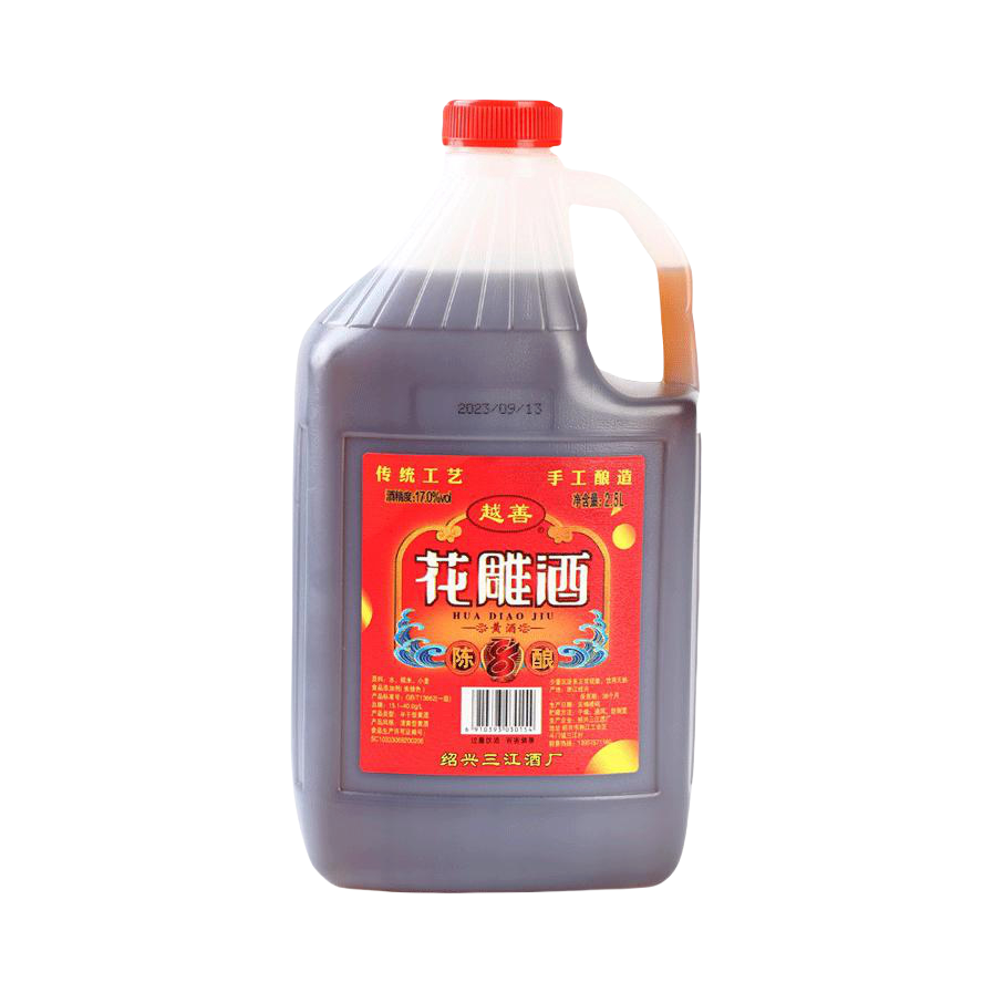 推荐商品：越善 一级 陈年8酿 花雕酒 2.5L 17度 桶装