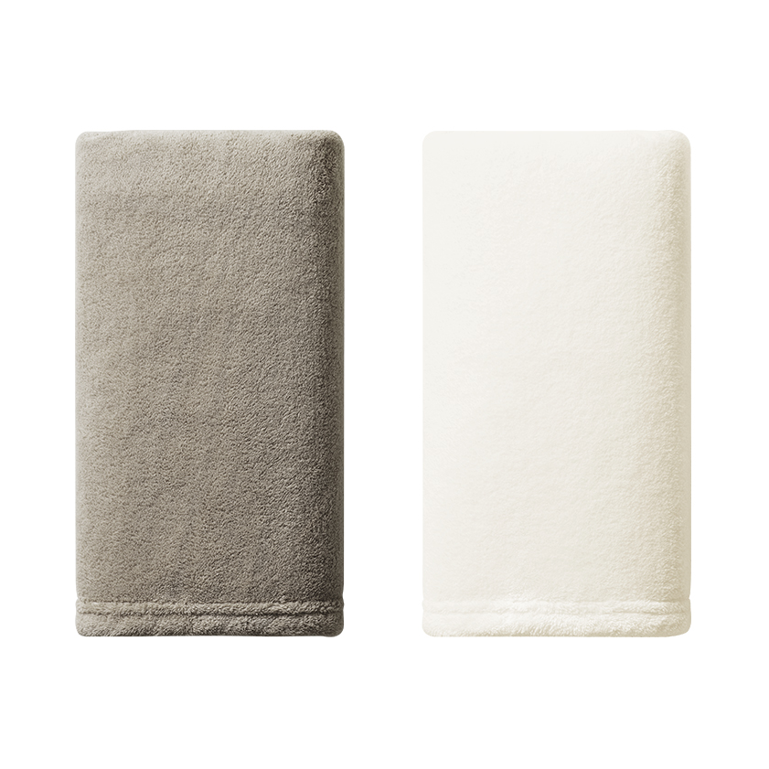 推荐商品：HOYO 芦荟臻柔系列 2条组合装 涤纶吸水速干毛巾