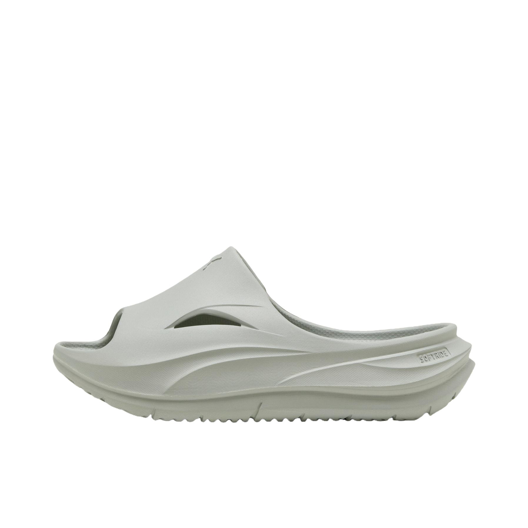 推荐商品：Puma/彪马 Softride ZeroGSlides 拖鞋简约柔软防滑一字舒适耐磨 烟灰色
