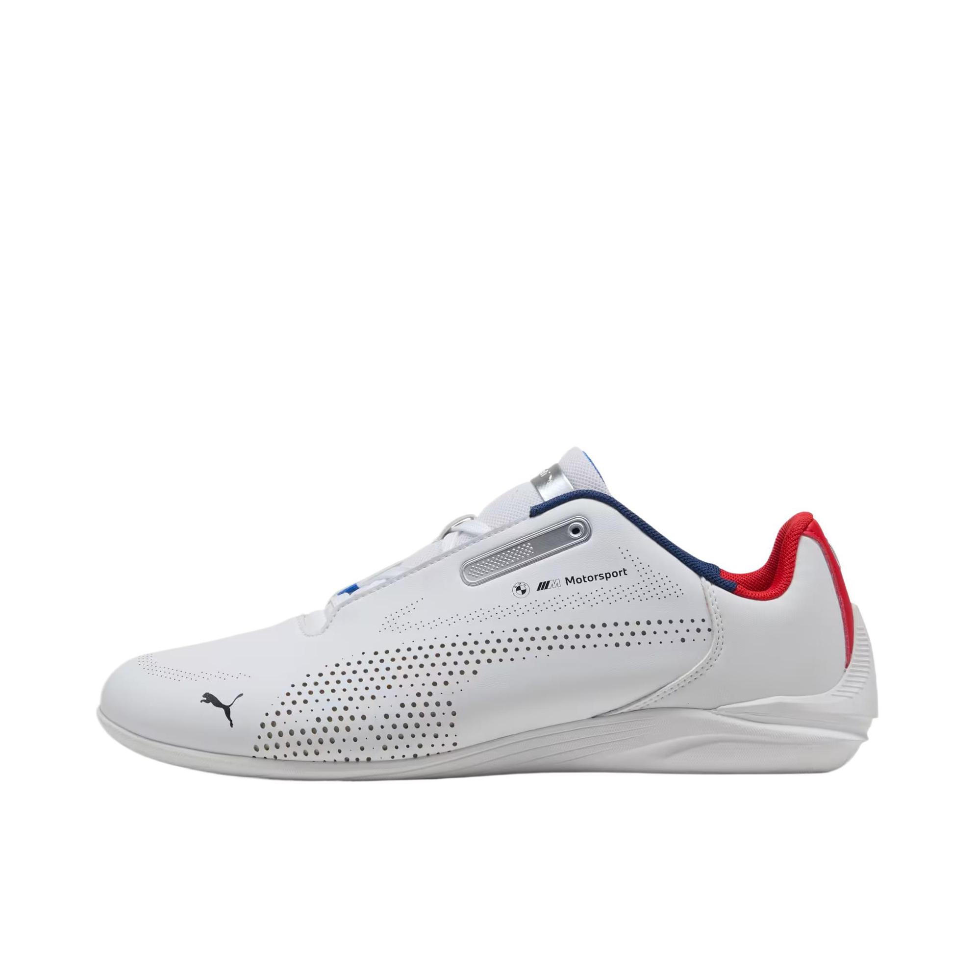 推荐商品：Puma/彪马 Drift Cat Decima 2.0 运动休闲鞋 防滑低帮平跟橡胶 BMW 宝马联名/白色/蓝色
