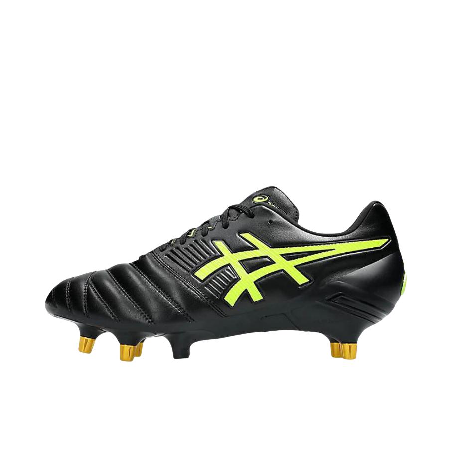 推荐商品：Asics/亚瑟士 LETHAL RELENTLESS 柔软 防滑 耐磨 圆头 足球鞋 黑色/安全黄