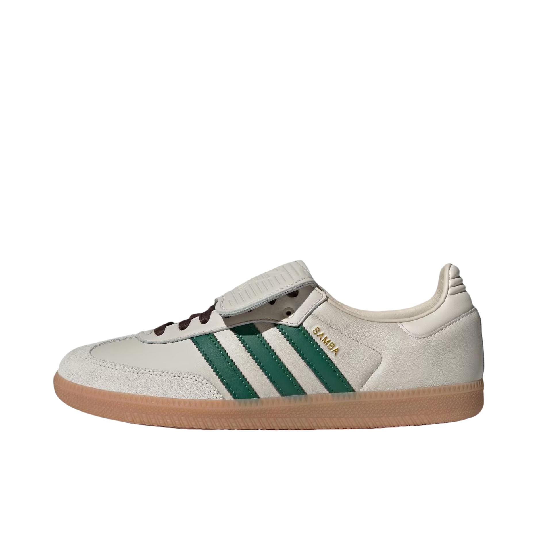 推荐商品：adidas Originals Samba LT T头鞋 德训鞋 板鞋 防滑耐磨薄底透气复古贴合圆头 浅棕色 