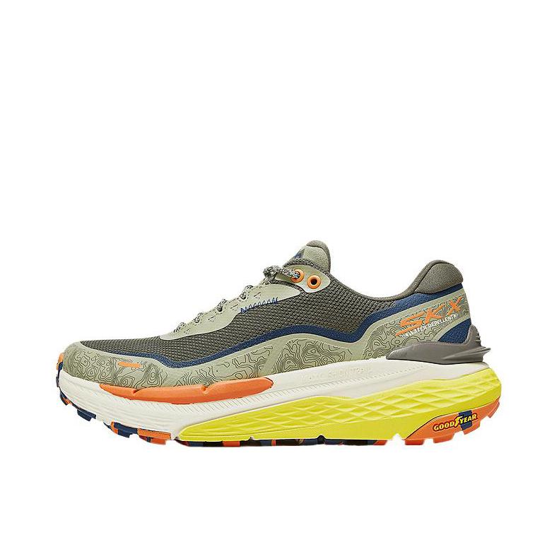 推荐商品：Skechers/斯凯奇 MAX CUSHIONING ELITE Trail 2.0 跑鞋 防滑耐磨低帮越野 女款/橄榄绿