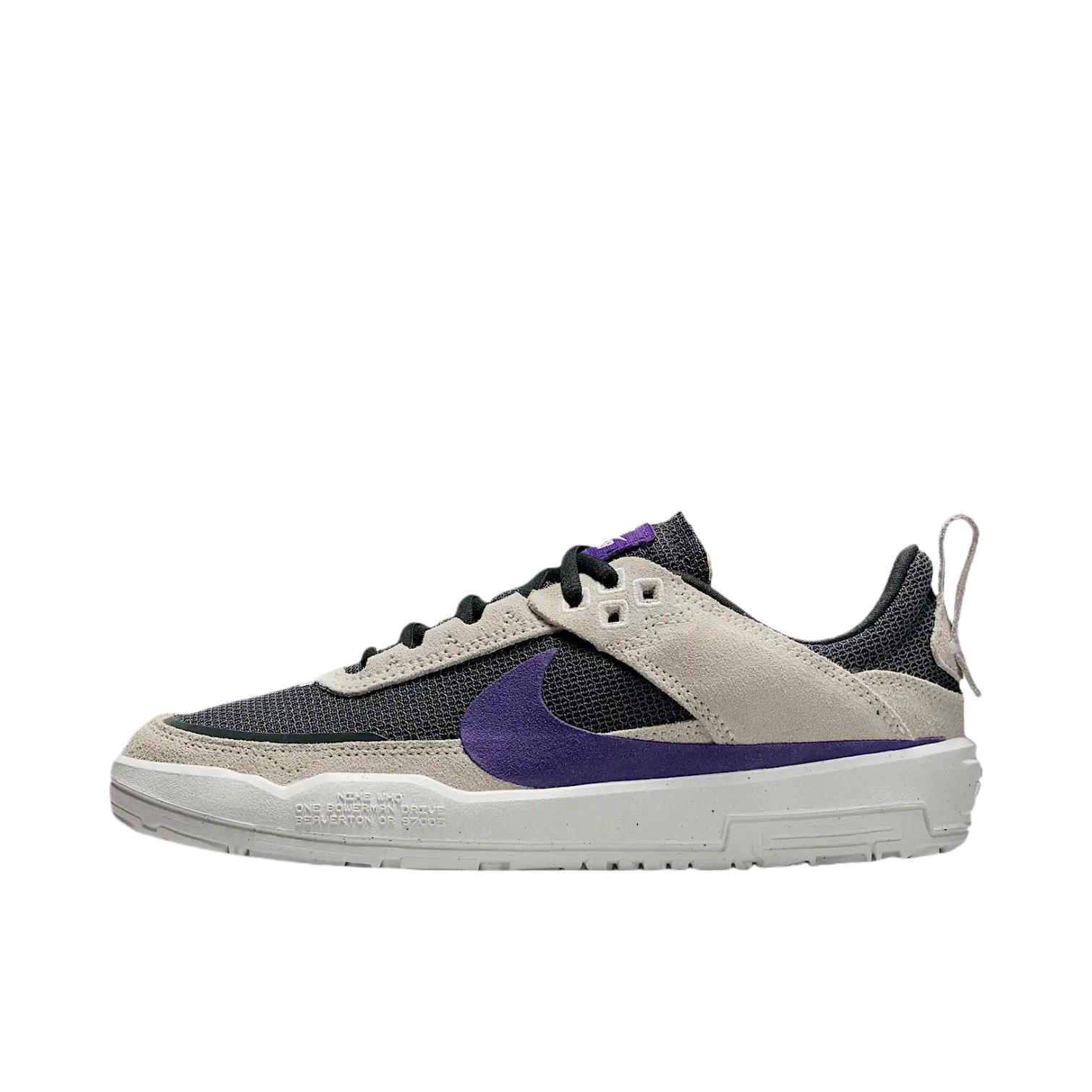 推荐商品：Nike SB Day One 滑板鞋 板鞋 轻便时尚缓震网孔轻便防滑 大童/灰色