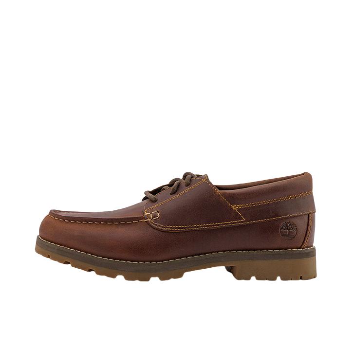 推荐商品：Timberland/添柏岚 Square Lace-Up 运动休闲鞋 通勤防泼水经典潮流舒适百搭 棕色
