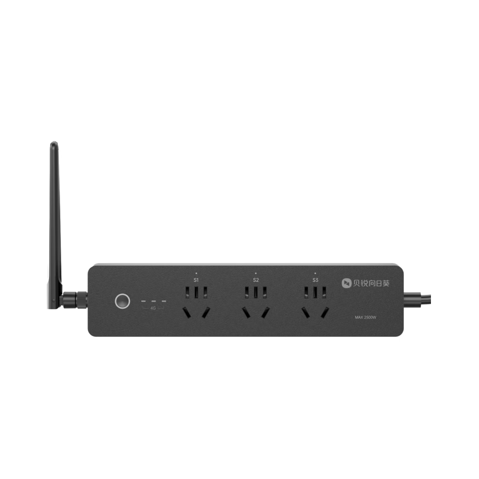 推荐商品：贝锐向日葵 P4 排插 无网远程控制 分控 倒计时 计电量 定时