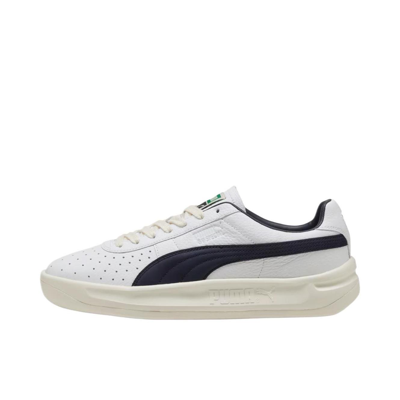 推荐商品：Puma/彪马 GV Special 运动休闲鞋 时尚经典复古百搭防滑耐磨舒适透气支撑薄底 白色/海军蓝