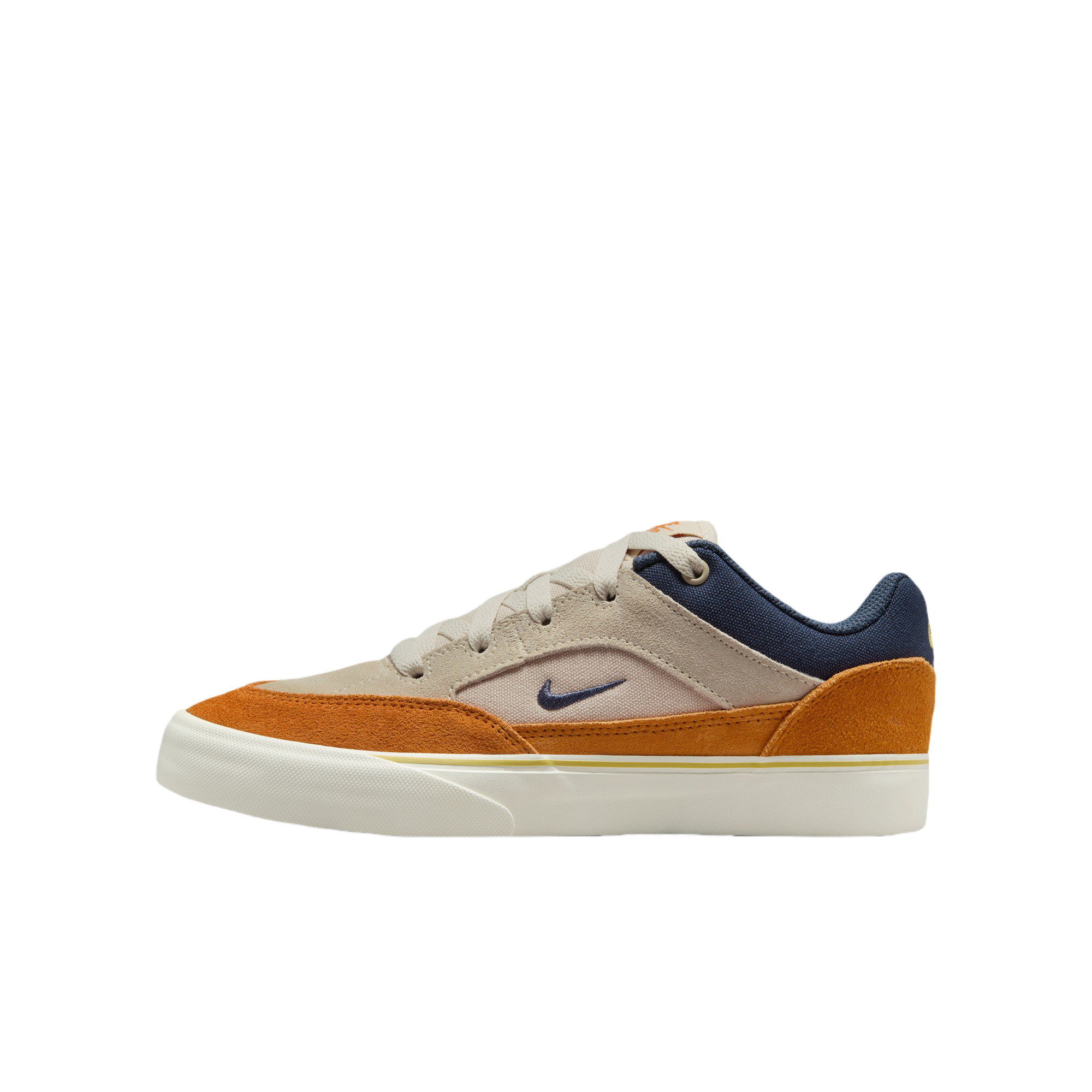 推荐商品：Nike SB Malor 滑板鞋 板鞋 薄底复古防滑耐磨缓震轻便 GS/浅土褐/闪电蓝