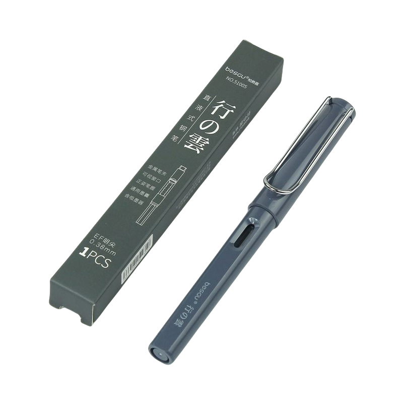 推荐商品：BESGU 行云系列 EF尖0.38mm 直液式钢笔 NO.51005