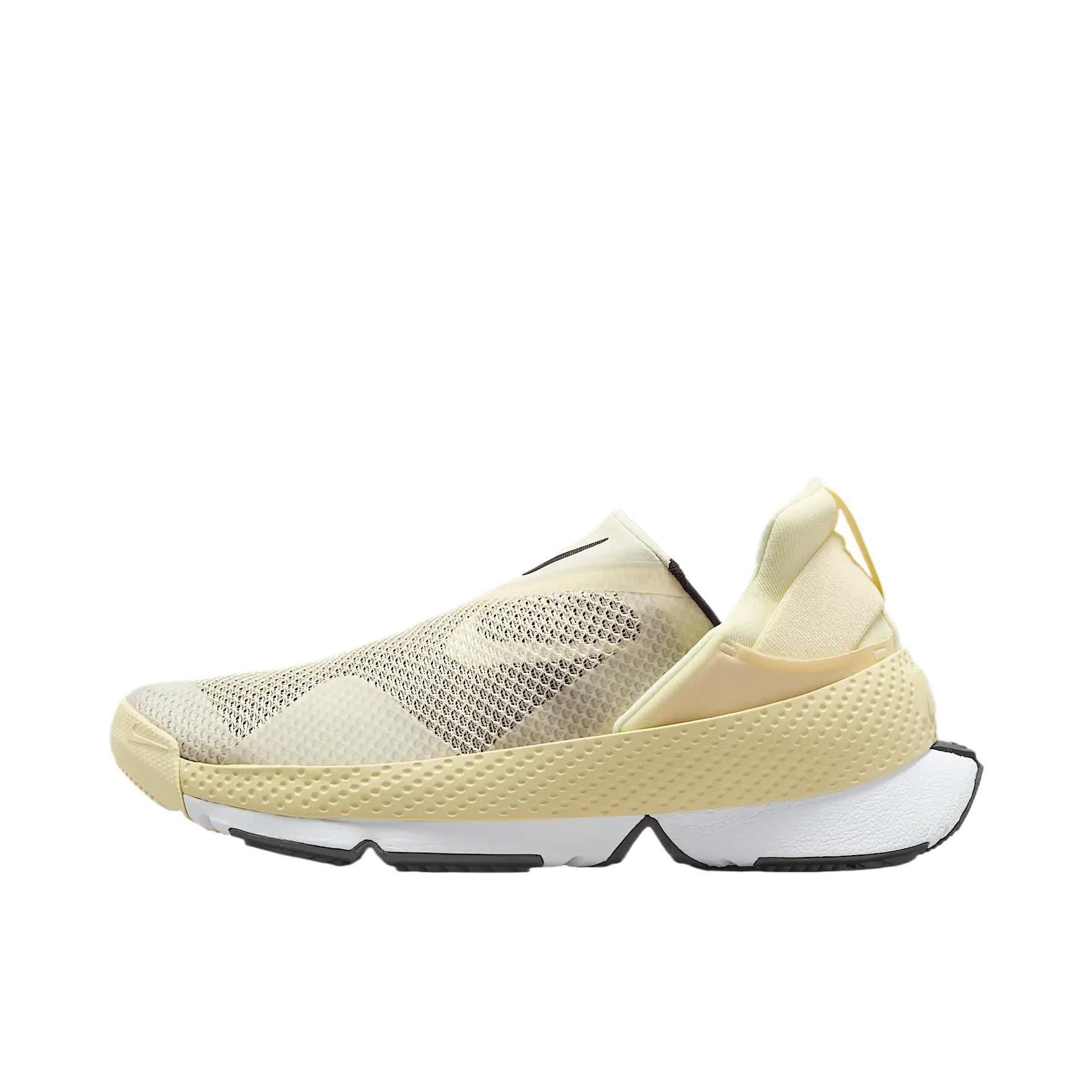 推荐商品：Nike Go FlyEase 运动休闲鞋 防滑耐磨易穿脱减震舒适透气百搭潮流复古一脚蹬 女款/米色