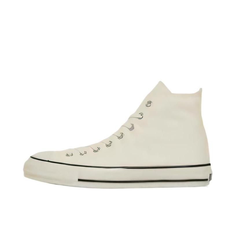 推荐商品：Converse/匡威 All Star Aged 帆布鞋 耐磨圆头橡胶贴合 灰白色